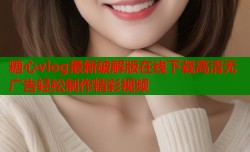 糖心vlog最新破解版在线下载高清无广告轻松制作精彩视频