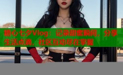 糖心七夕Vlog：记录甜蜜瞬间，分享生活点滴，社区互动尽在掌握