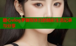 糖心vlog罗御双休日的精彩生活记录与分享