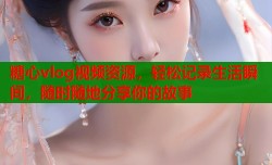 糖心vlog视频资源，轻松记录生活瞬间，随时随地分享你的故事