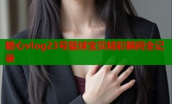 糖心vlog23号篮球宝贝精彩瞬间全记录