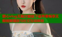 糖心vlog无限次数版下载苹果畅享无限视频播放与社交互动体验