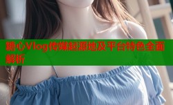 糖心Vlog传媒起源地及平台特色全面解析