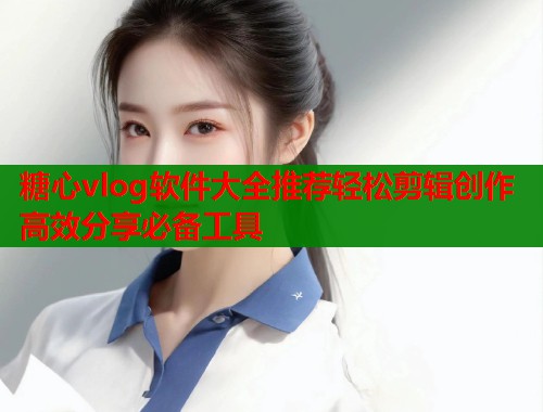 糖心vlog软件大全推荐轻松剪辑创作高效分享必备工具 第1张 糖心vlog软件大全推荐轻松剪辑创作高效分享必备工具 第1张