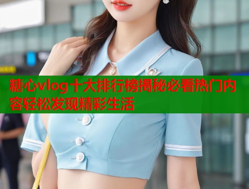 糖心vlog十大排行榜揭秘必看热门内容轻松发现精彩生活 第1张 糖心vlog十大排行榜揭秘必看热门内容轻松发现精彩生活 第1张